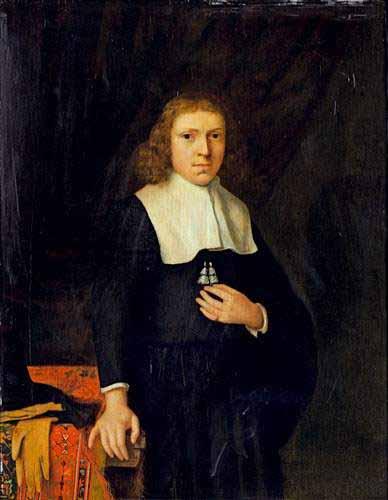 Jacobus Vrel Portrait of a gentleman